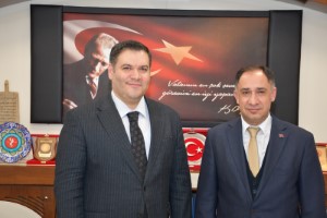 Şanlıurfa Ticaret ve Sanayi İl Müdürü İbrahim Akbaş’tan Genel Sekreter Zübeyir Zorlu’ya Ziyaret